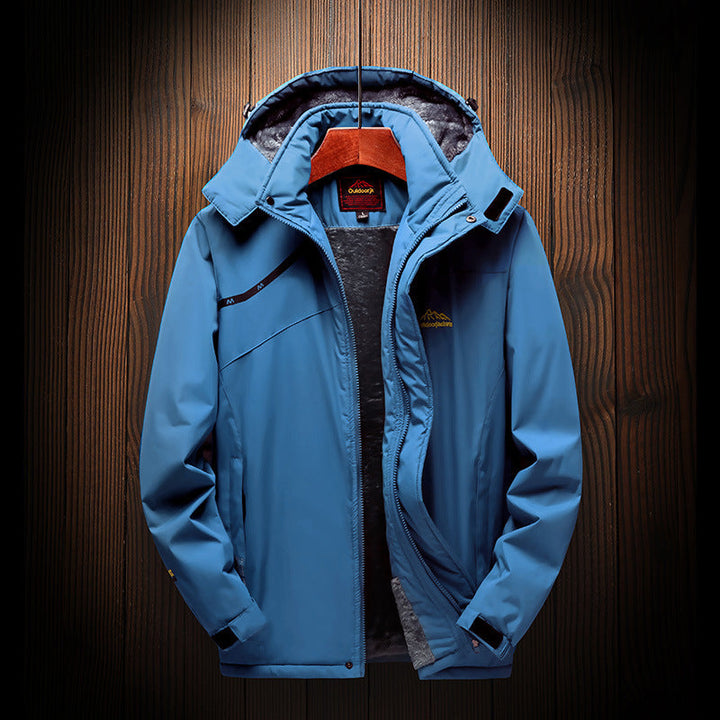 Fleece-lined Thickened Outdoor Shell Jacket: Your Ultimate Winter Companion