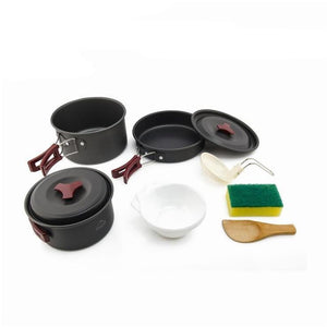 Experience the Great Outdoors with Our Camping Cookware Set