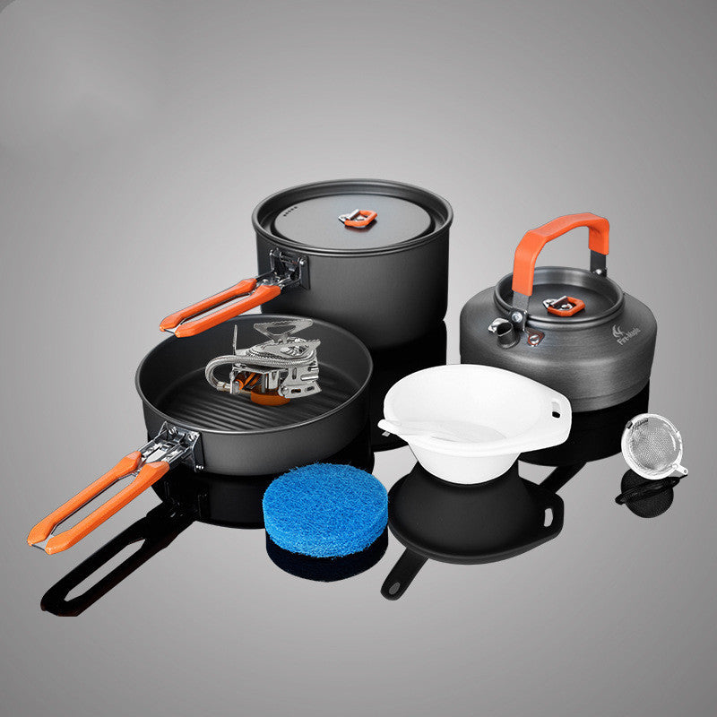 Elevate Your Outdoor Cooking with the Fire Maple Feast Cookware Set