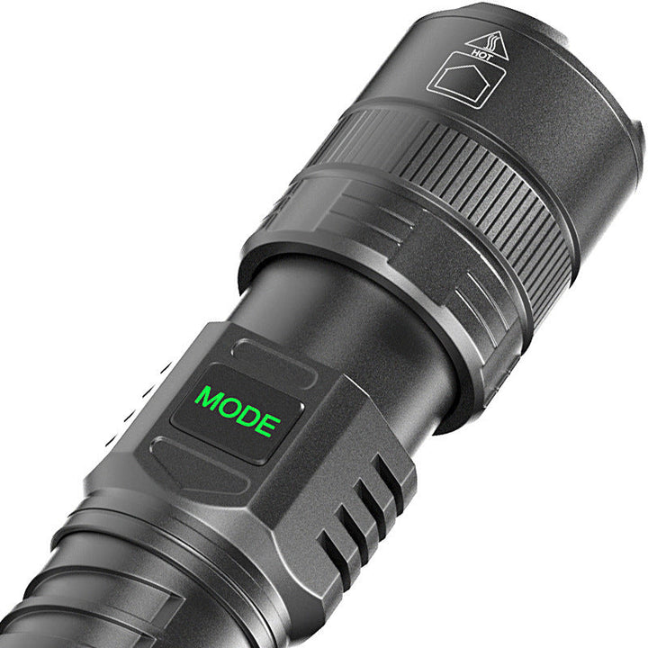 Illuminate Your Adventures with the USB Charging Camping Portable Flashlight