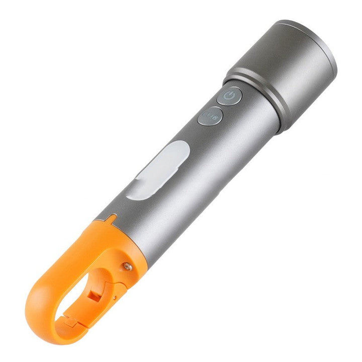 Illuminate Your Adventures with the Outdoor Camping Waterproof White Laser Flashlight