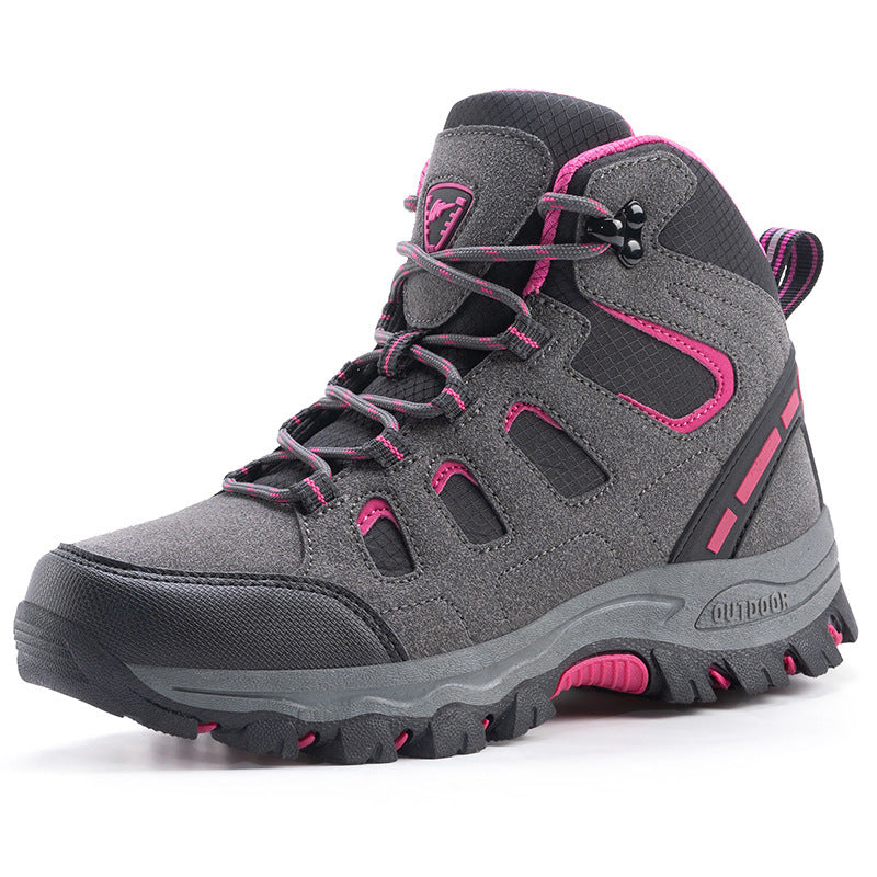 High-top Breathable Waterproof Camping Shoes