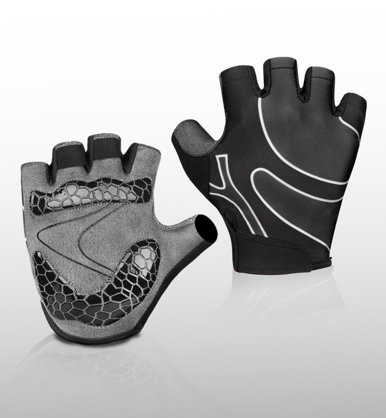 Half Finger Mountain Bike Gloves