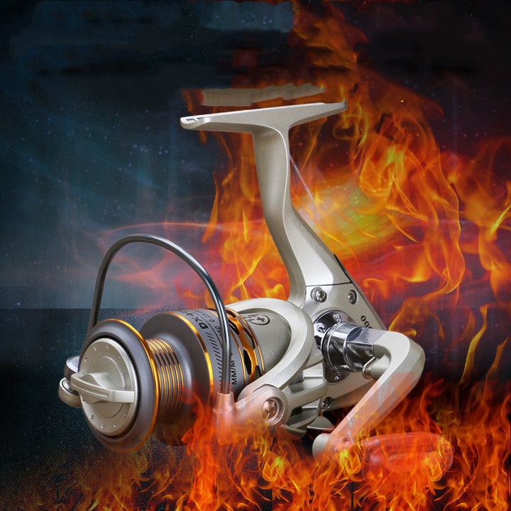 Metal Head Fishing Reel