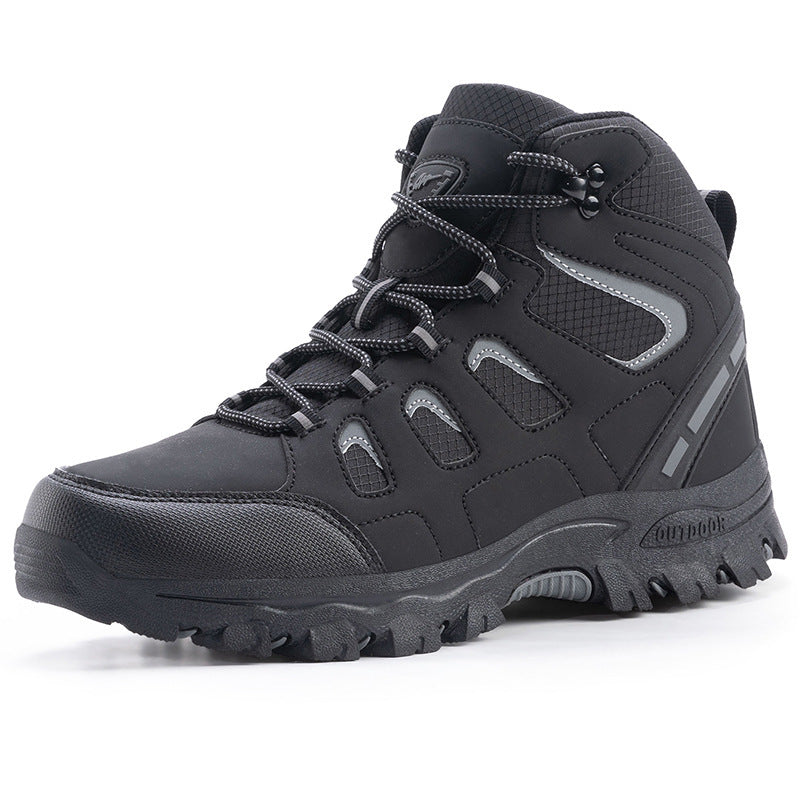 High-top Breathable Waterproof Camping Shoes
