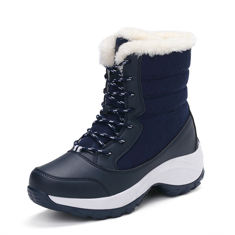 Plus velvet high-top snow boots