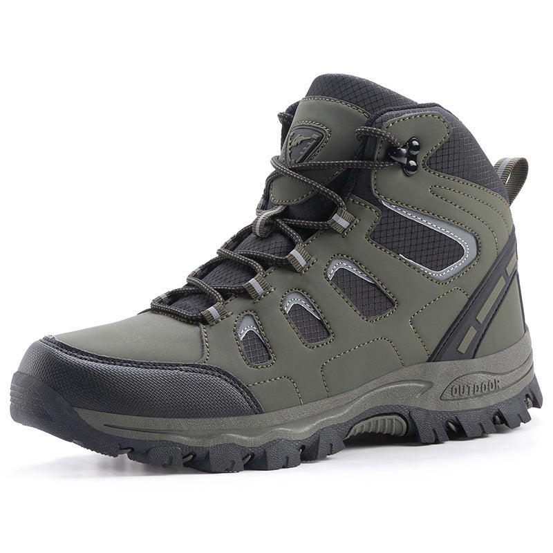 High-top Breathable Waterproof Camping Shoes