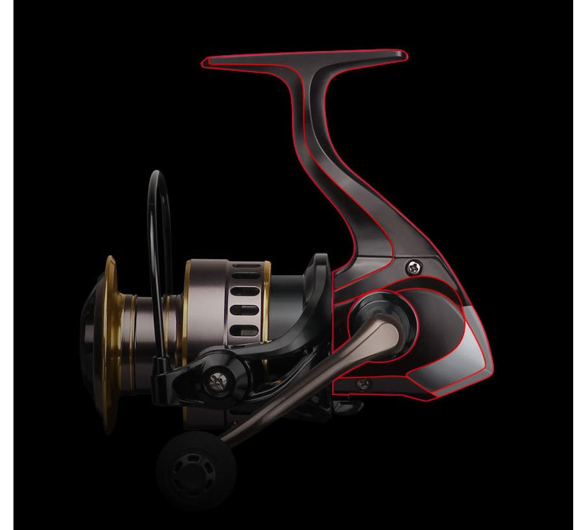 Wheel fishing rod reel