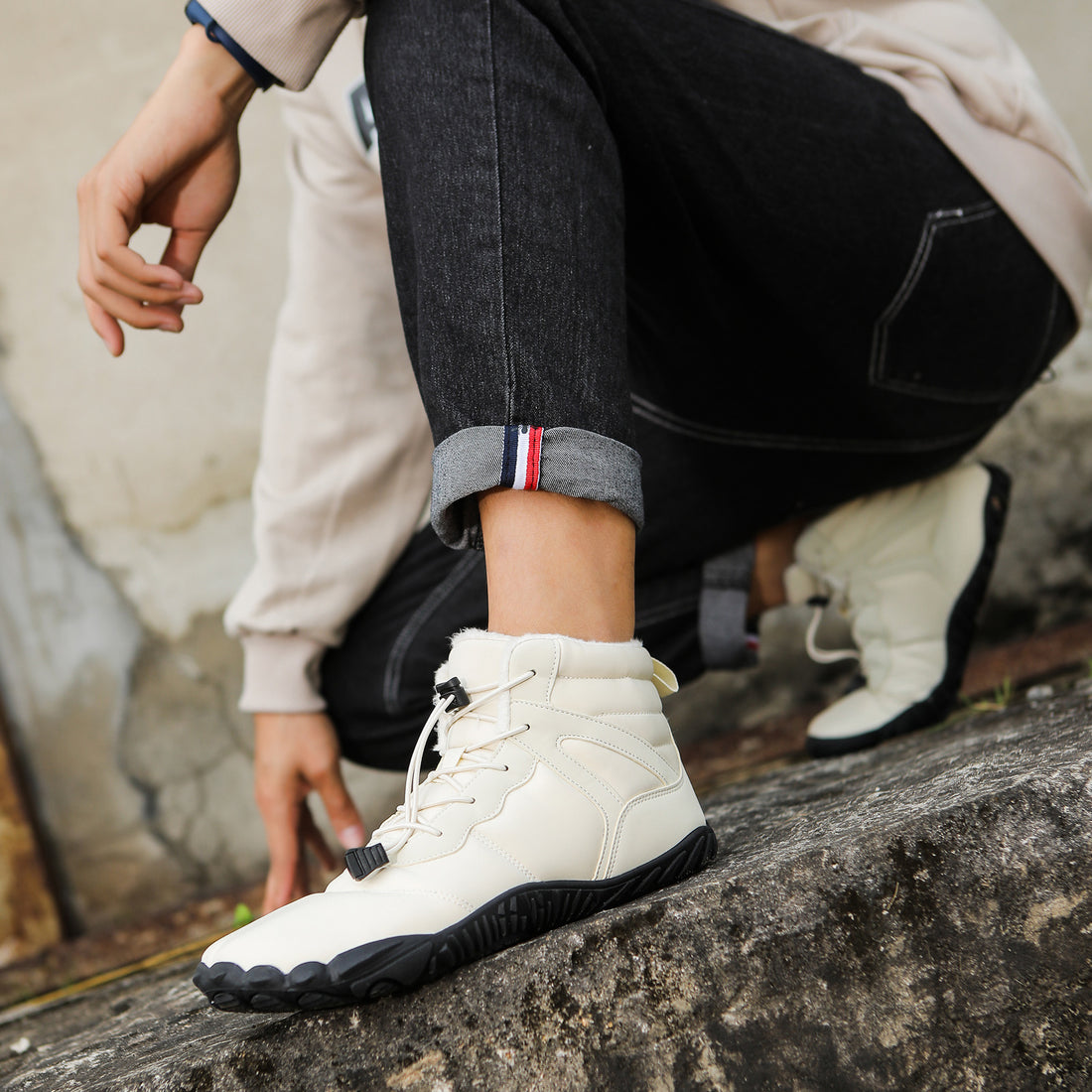 Five-finger Cotton Shoes