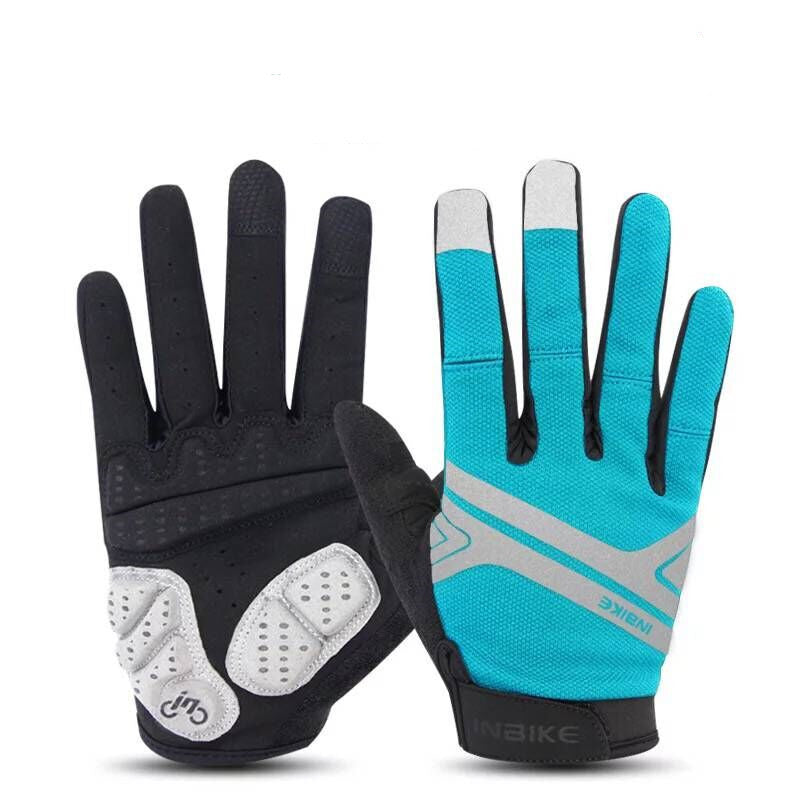 Mountain bike riding gloves