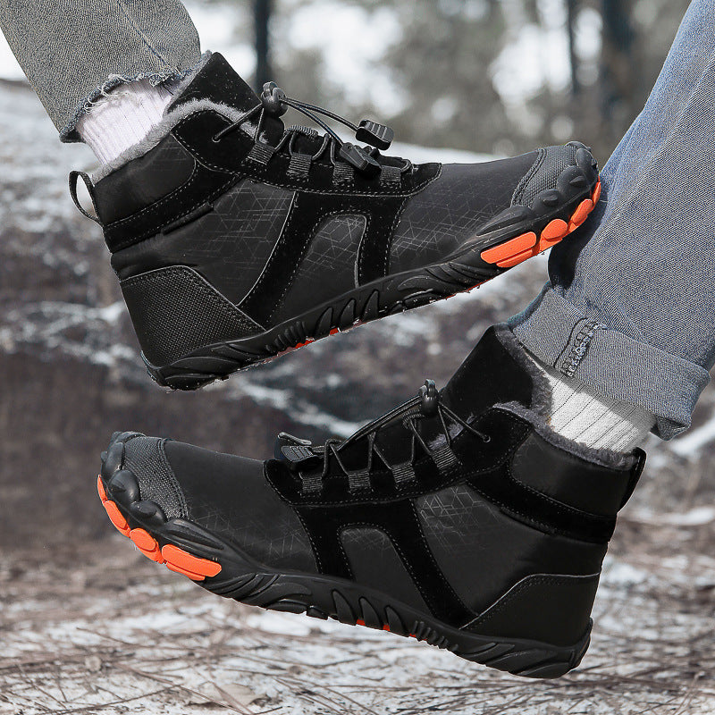 Hiking Water-repellent Cotton-padded Shoes