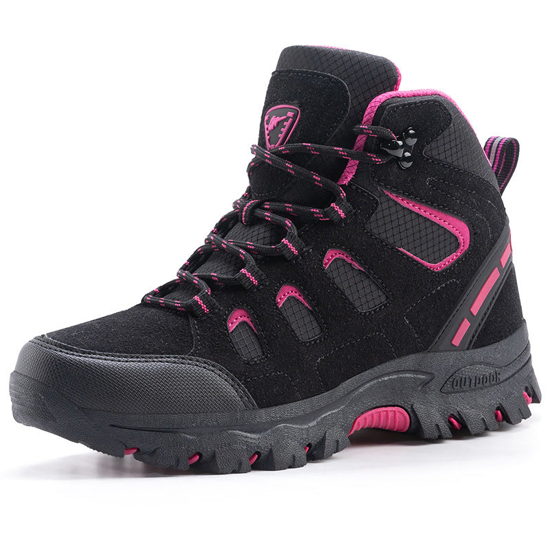 High-top Breathable Waterproof Camping Shoes
