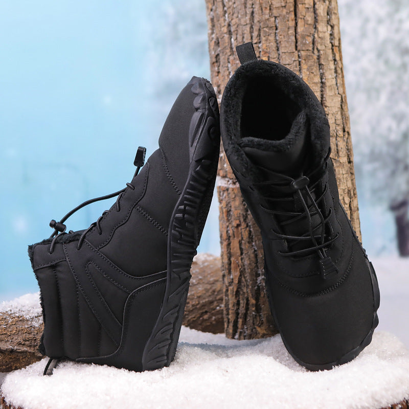 Couple Fleece-lined Hiking Shoes