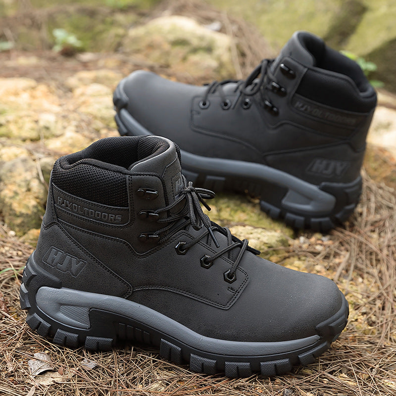 High-top Hiking Boots