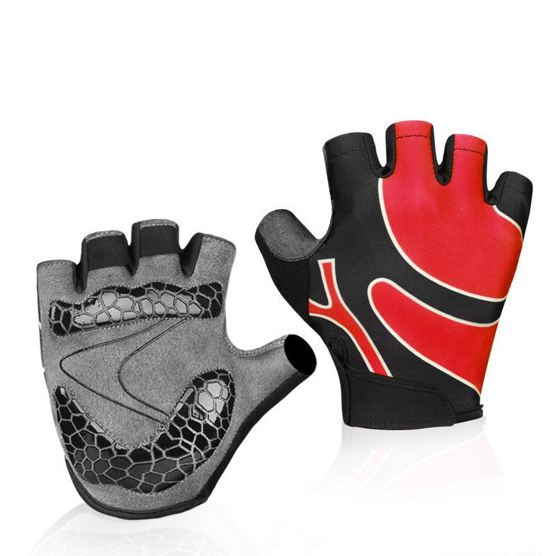 Half Finger Mountain Bike Gloves