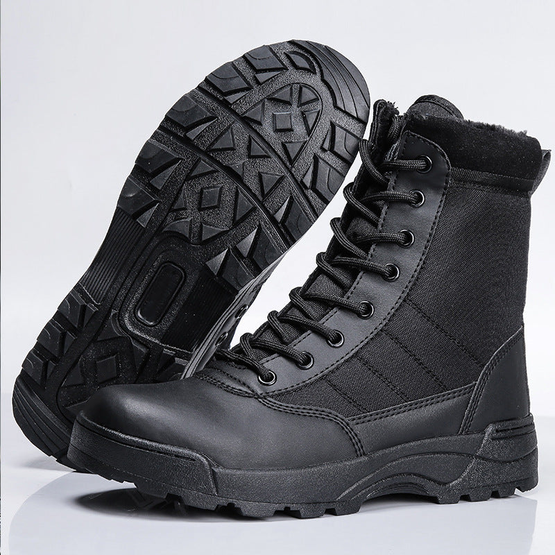 Desert combat hiking shoes
