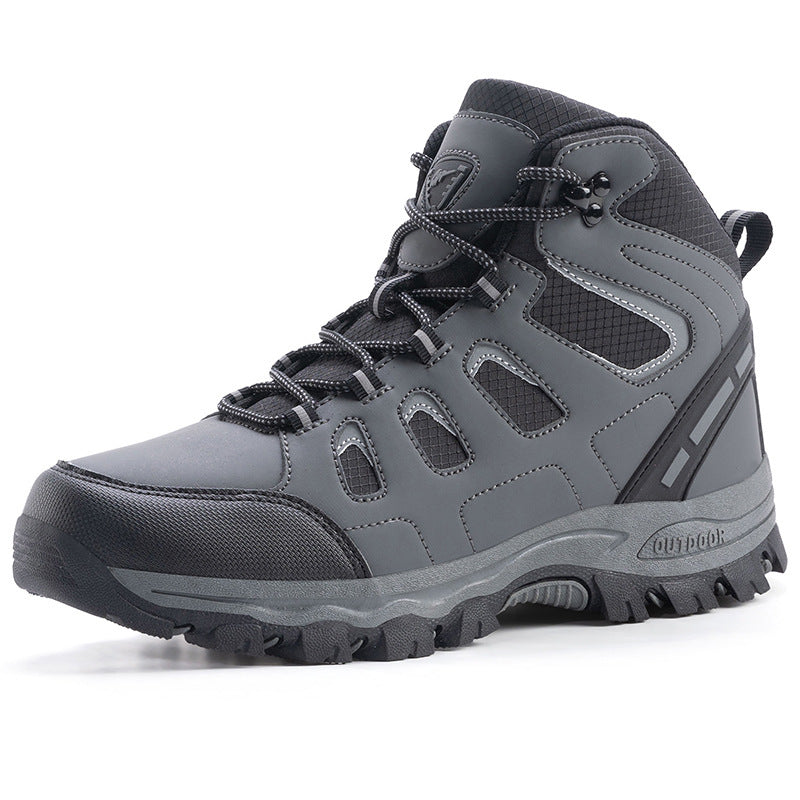 High-top Breathable Waterproof Camping Shoes