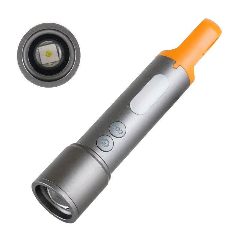 Outdoor Camping Waterproof White Laser Flashlight