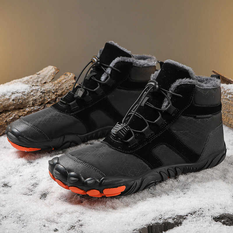 Hiking Water-repellent Cotton-padded Shoes