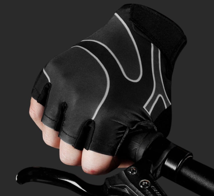 Half Finger Mountain Bike Gloves