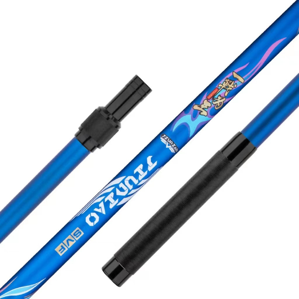 Carbon Battery Rod Support Fishing Rod