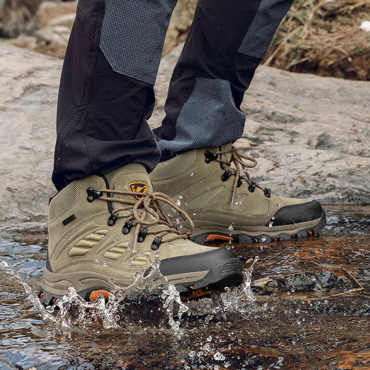 High-top Breathable Waterproof Camping Shoes