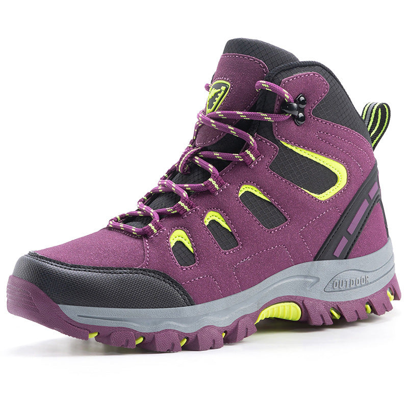 High-top Breathable Waterproof Camping Shoes