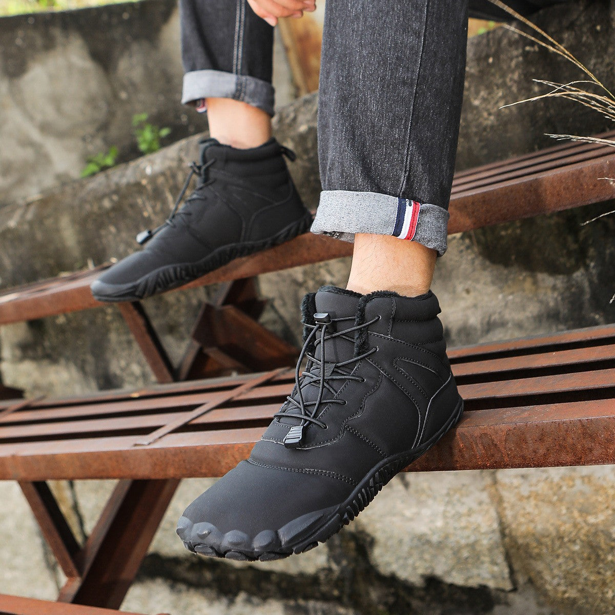 Five-finger Cotton Shoes