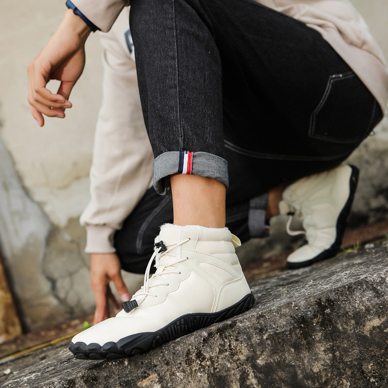 Couple Fleece-lined Hiking Shoes