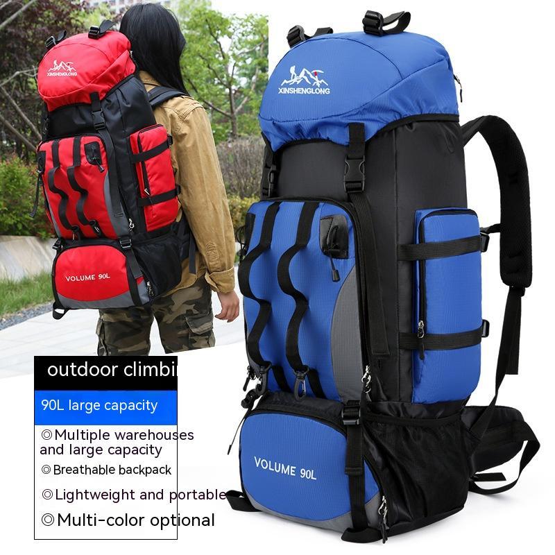 Men Outdoor Hiking Backpack