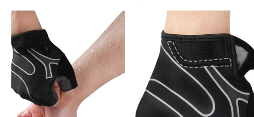 Half Finger Mountain Bike Gloves